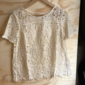 LOFT lace blouse